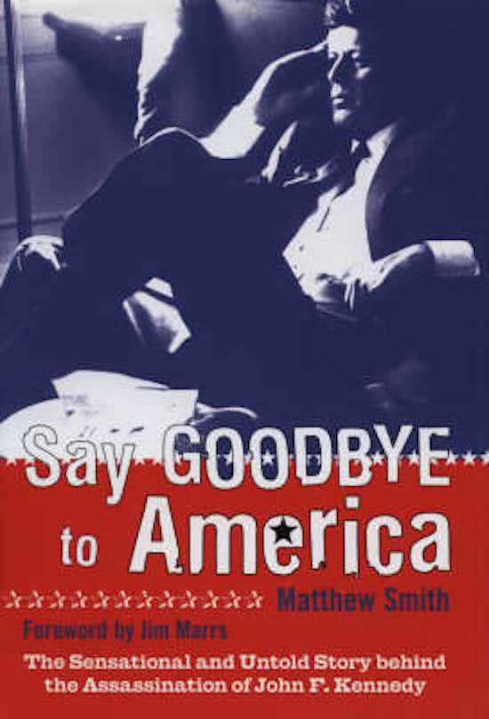 Omslag van Say goodbye to America, tweedehands boek bij Boekhandel Bloks