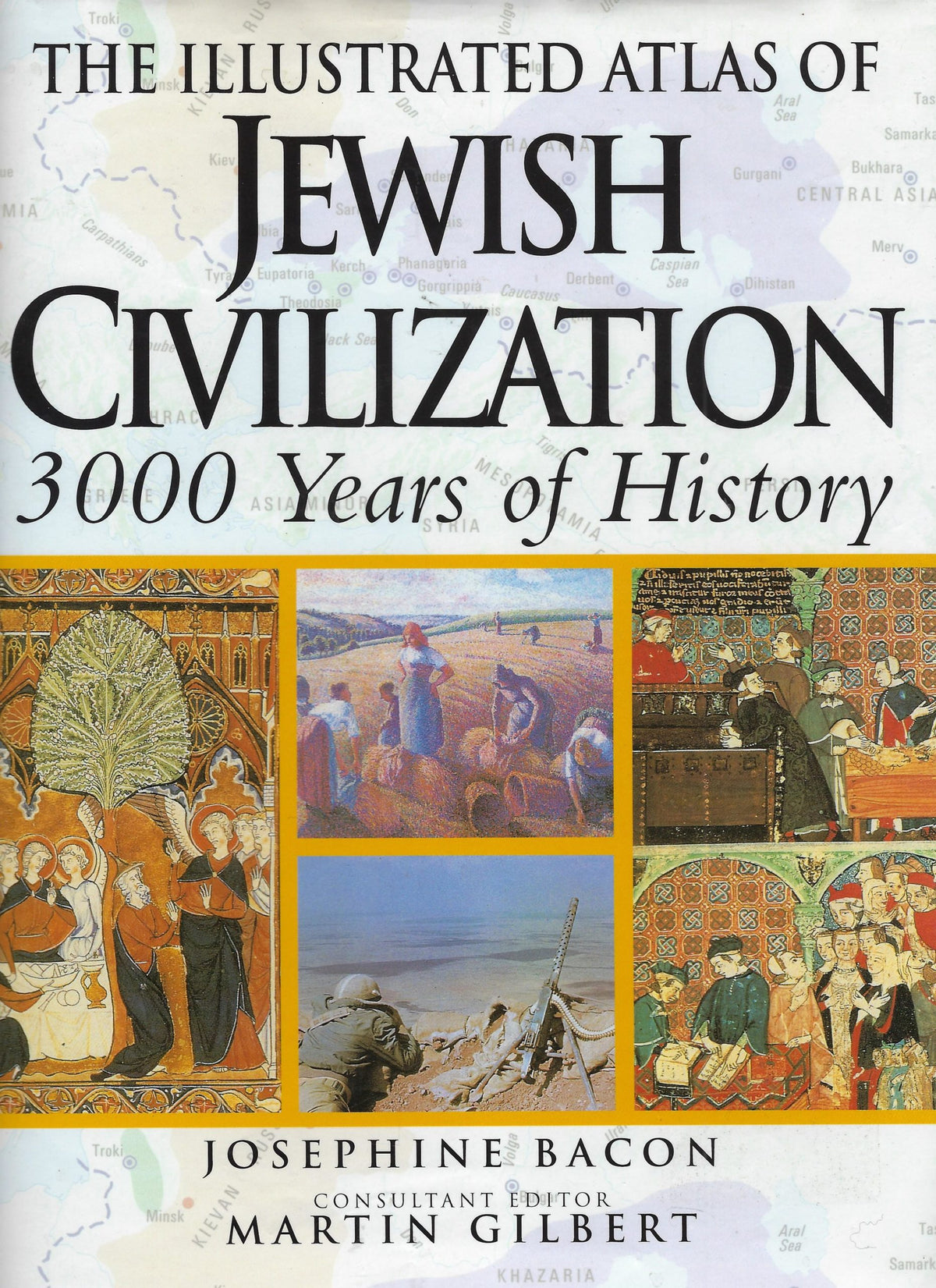 Omslag van The illustrated atlas of Jewish civilization, tweedehands boek bij Boekhandel Bloks