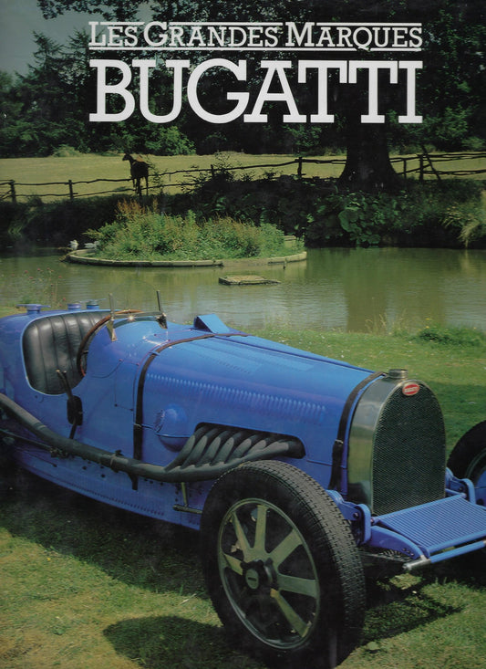 Omslag van Les Grandes Marques Bugatti, tweedehands boek bij Boekhandel Bloks