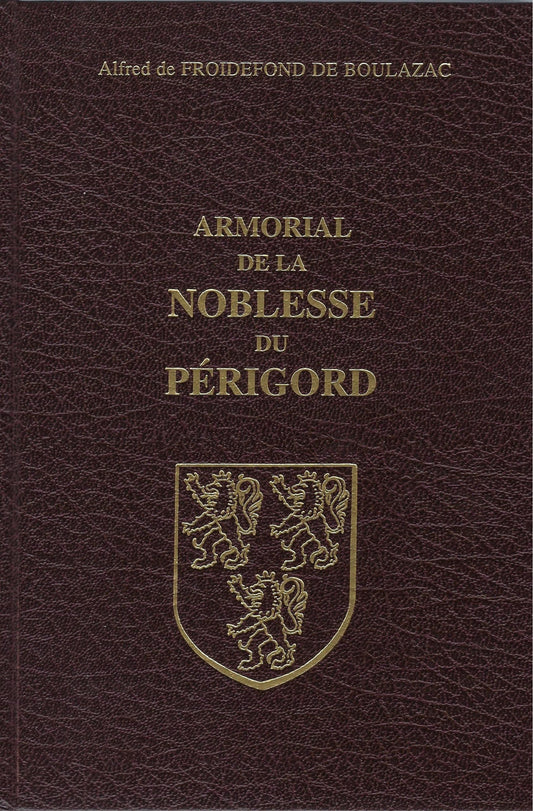 Omslag van Armorial de la Noblesse du Périgord, tweedehands boek bij Boekhandel Bloks