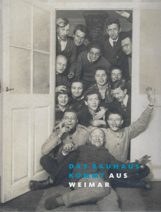 Omslag van Das Bauhaus kommt aus Weimar, tweedehands boek bij Boekhandel Bloks