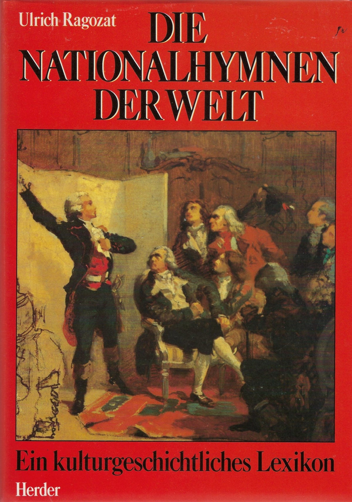Omslag van Die Nationalhymnen der Welt, tweedehands boek bij Boekhandel Bloks