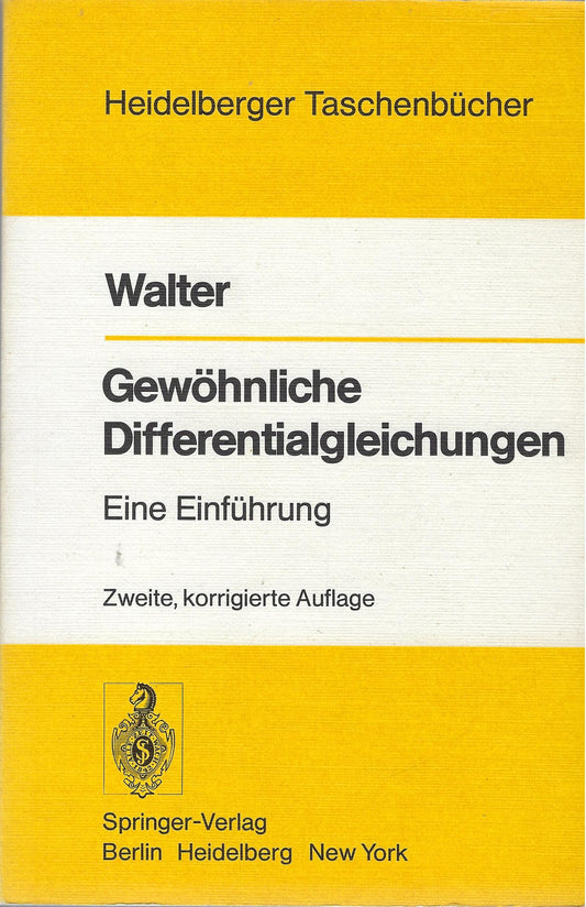 Omslag van Gewöhnliche Differentialgleichungen / Eine Einführung, tweedehands boek bij Boekhandel Bloks