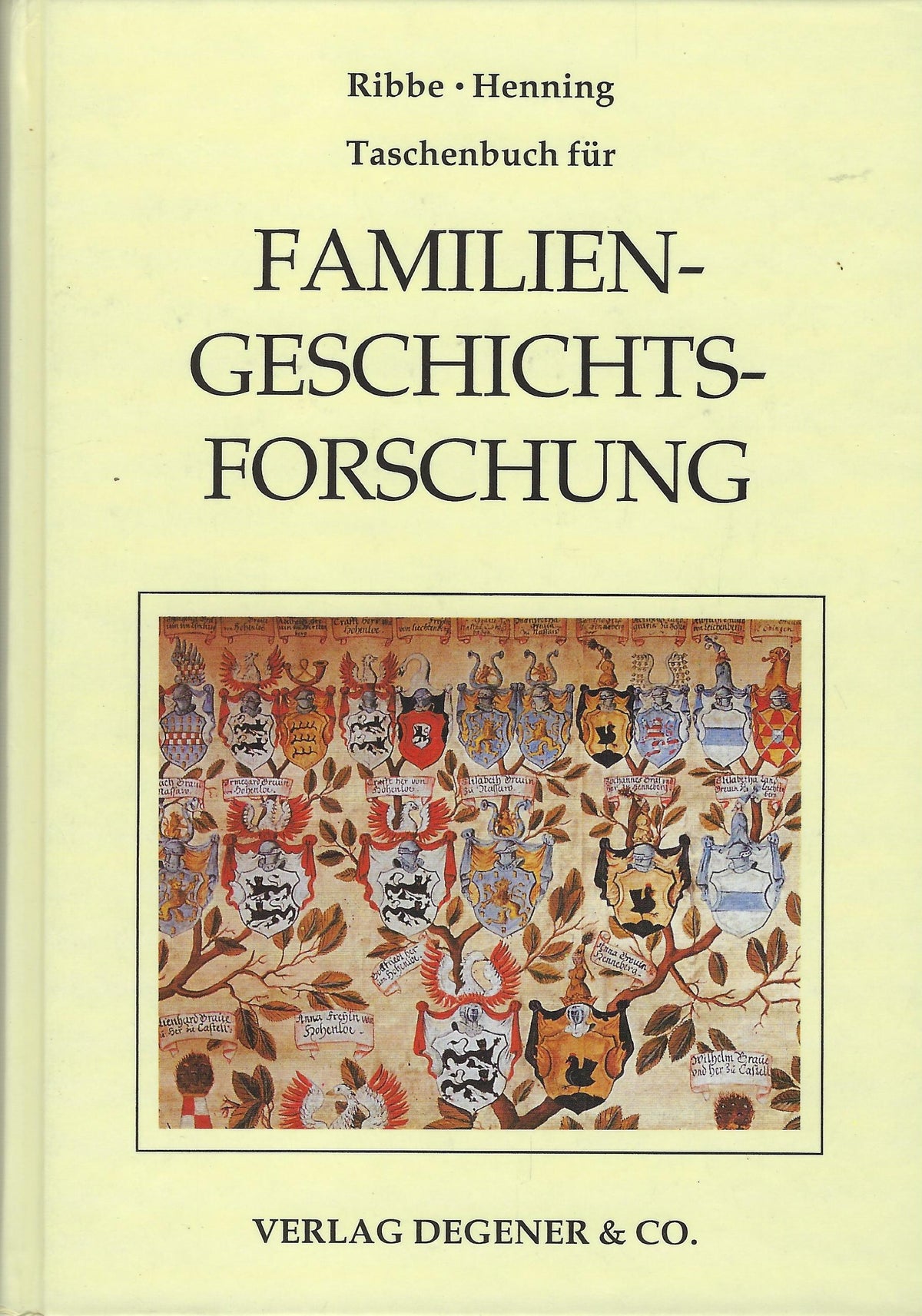 Omslag van Familiengeschichtsforschung, tweedehands boek bij Boekhandel Bloks