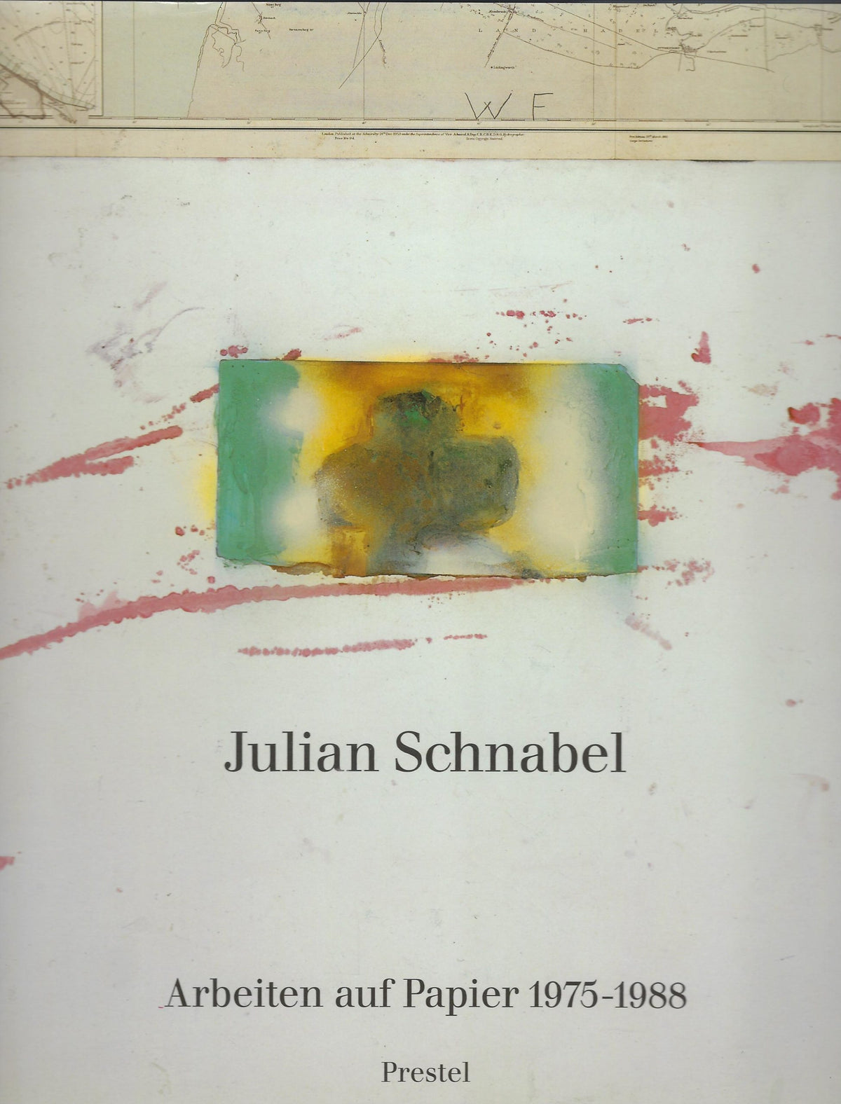 Omslag van Julian Schnabel Arbeiten auf papier 1975-1988, tweedehands boek bij Boekhandel Bloks
