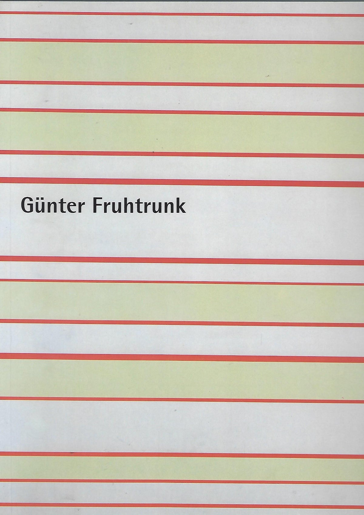 Omslag van Günter Fruhtrunk - Retrospektive, tweedehands boek bij Boekhandel Bloks