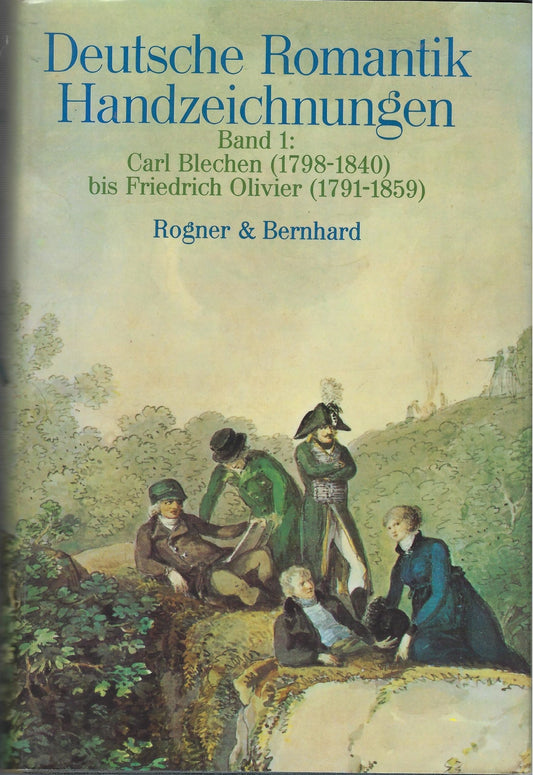 Omslag van Deutsche Romantik Handzeichnungen 1 en 2, tweedehands boek bij Boekhandel Bloks