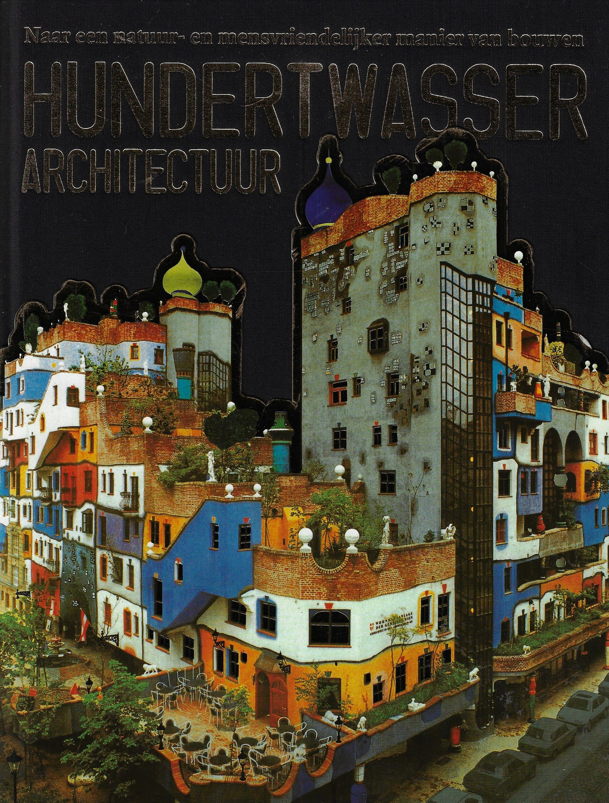 Omslag van Hundertwasser architectuur, tweedehands boek bij Boekhandel Bloks