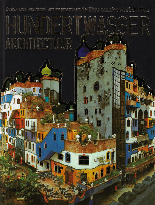 Omslag van Hundertwasser architectuur, tweedehands boek bij Boekhandel Bloks
