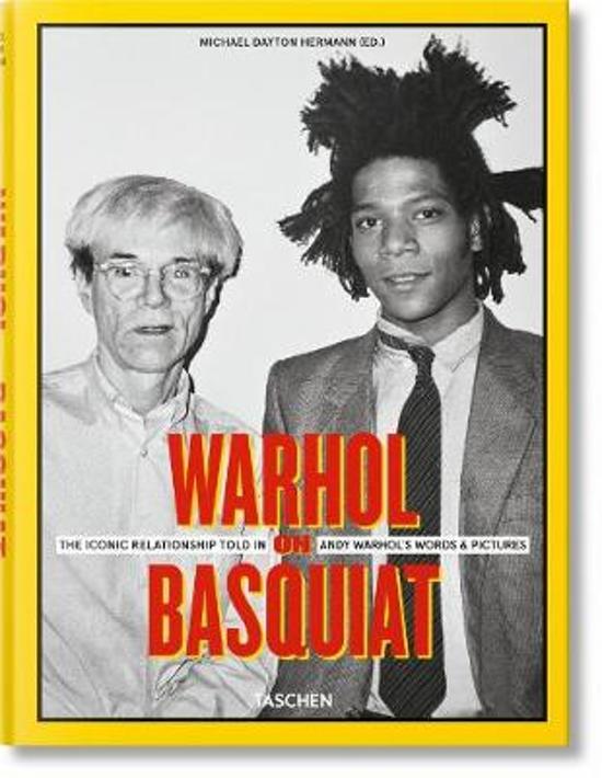 Omslag van Warhol on Basquiat., tweedehands boek bij Boekhandel Bloks