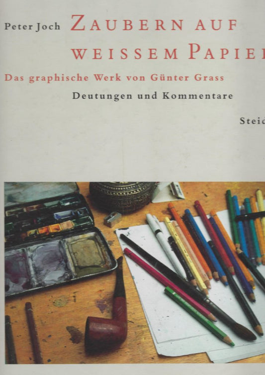 Omslag van Zaubern auf weissem Papier, tweedehands boek bij Boekhandel Bloks