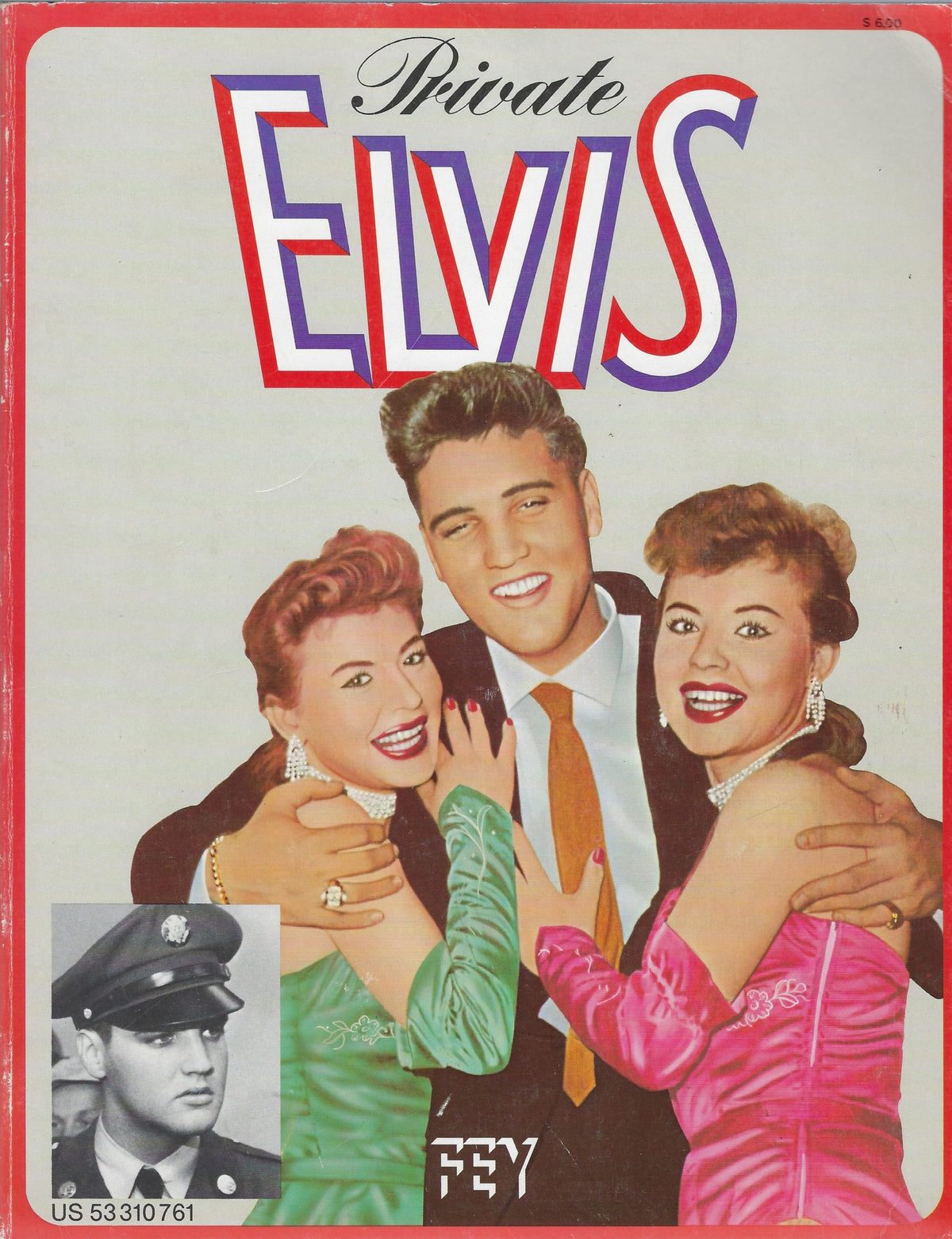 Omslag van Private Elvis, tweedehands boek bij Boekhandel Bloks