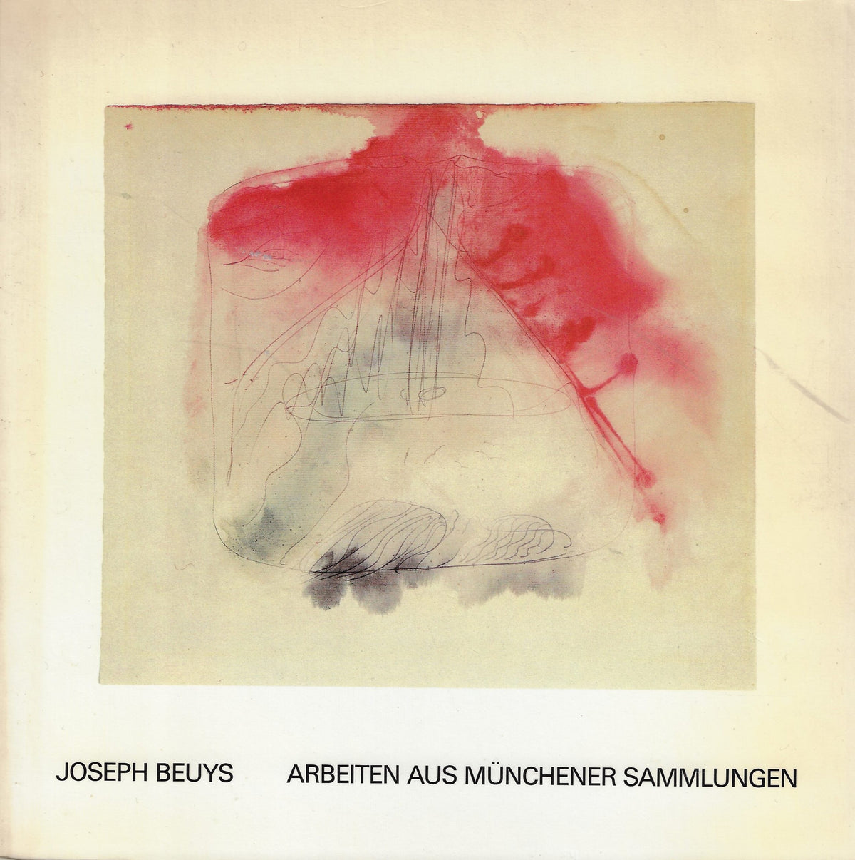 Omslag van Joseph Beuys Arbeiten aus Münchener Sammlungen, tweedehands boek bij Boekhandel Bloks