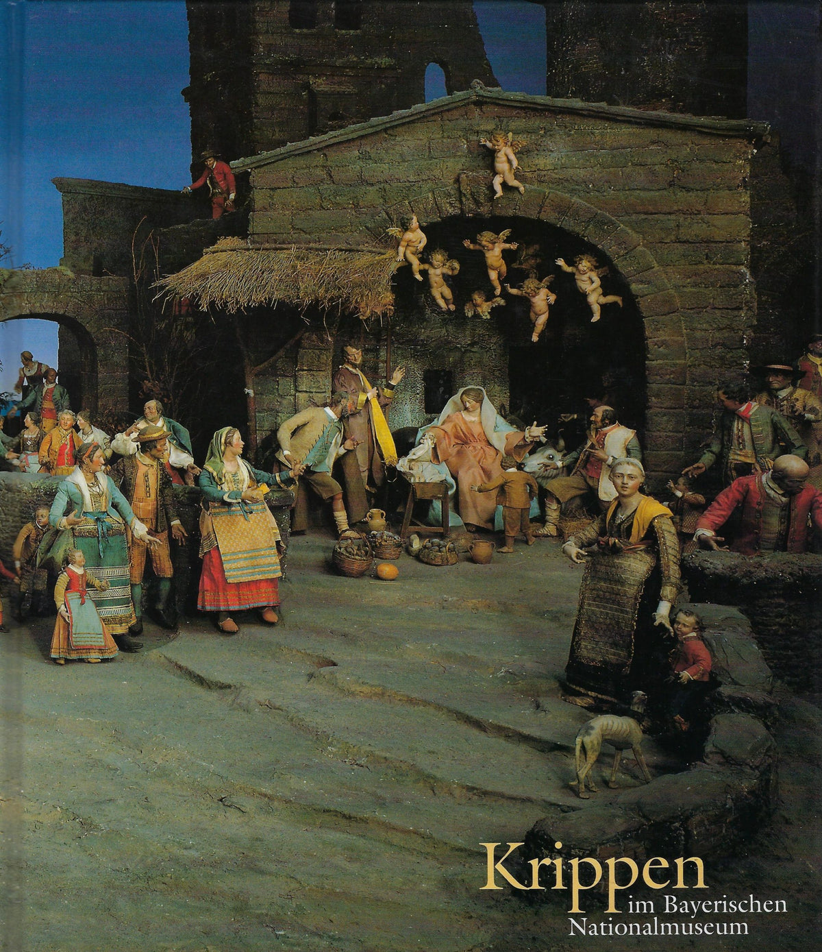Omslag van Krippen im Bayerischen Nationalmuseum, tweedehands boek bij Boekhandel Bloks
