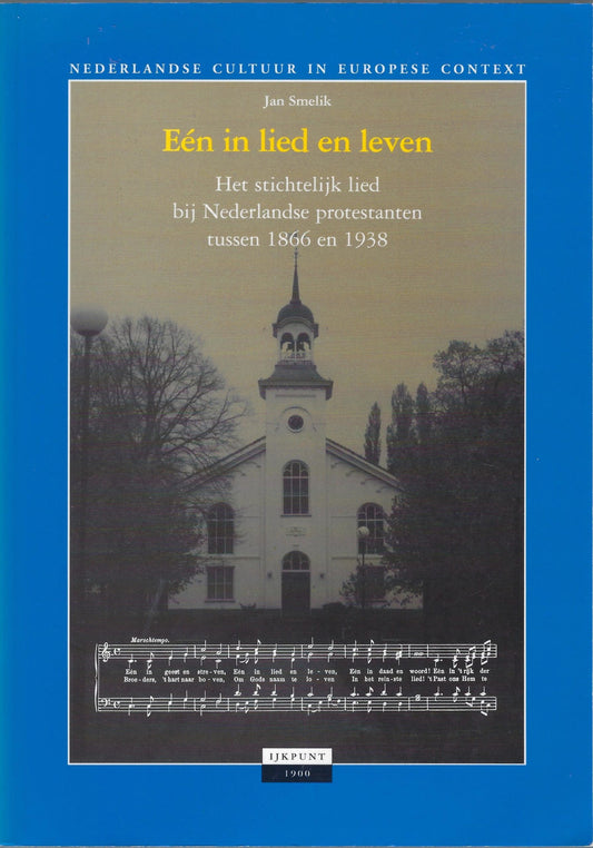 Omslag van Eén in lied en leven, tweedehands boek bij Boekhandel Bloks
