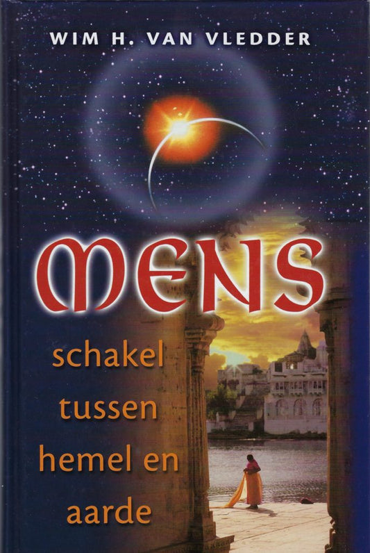 Omslag van Mens, schakel tussen hemel en aarde, tweedehands boek bij Boekhandel Bloks