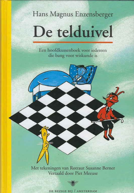 Omslag van De telduivel / een hoofdkussenboek voor iedereen die bang voor wiskunde is, tweedehands boek bij Boekhandel Bloks
