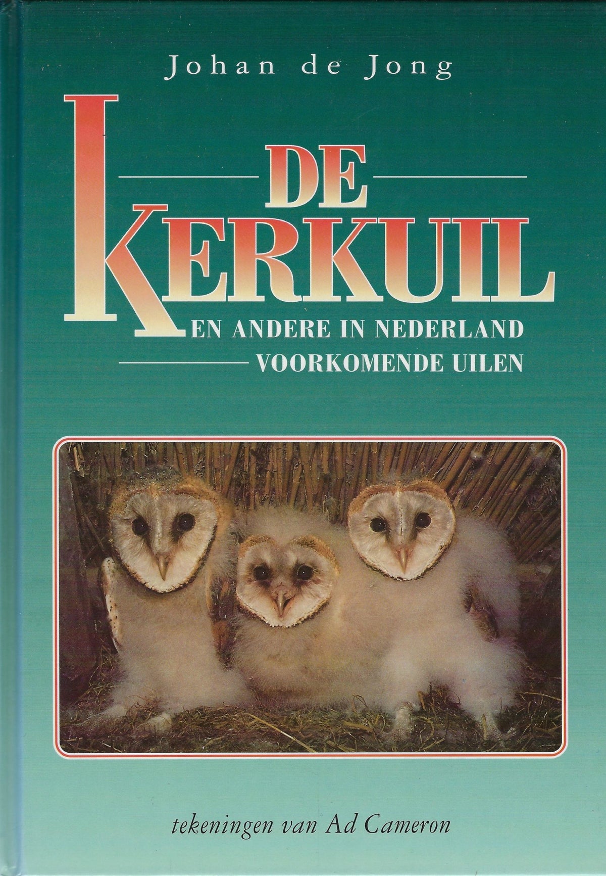 Omslag van De kerkuil en andere in Nederland voorkomende uilen, tweedehands boek bij Boekhandel Bloks