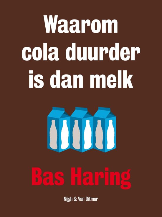 Omslag van Waarom cola duurder is dan melk / een filosoof over economische zaken, tweedehands boek bij Boekhandel Bloks