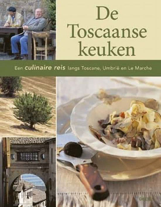 Omslag van De Toscaanse keuken, tweedehands boek bij Boekhandel Bloks