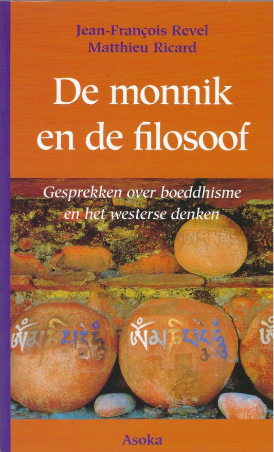 Omslag van De monnik en de filosoof, tweedehands boek bij Boekhandel Bloks