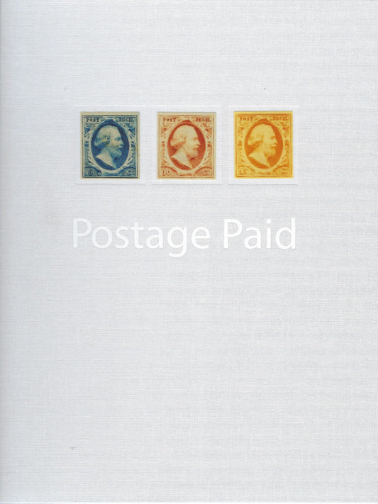 Omslag van Postage paid, tweedehands boek bij Boekhandel Bloks