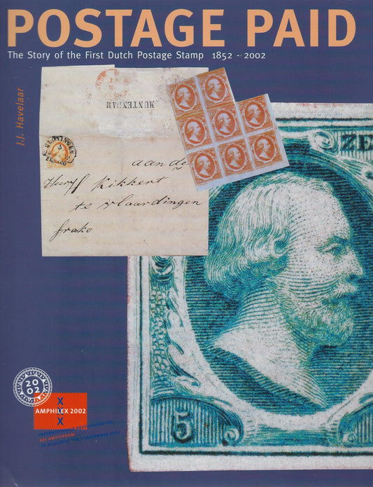 Omslag van Postage paid Amphilex edition, tweedehands boek bij Boekhandel Bloks