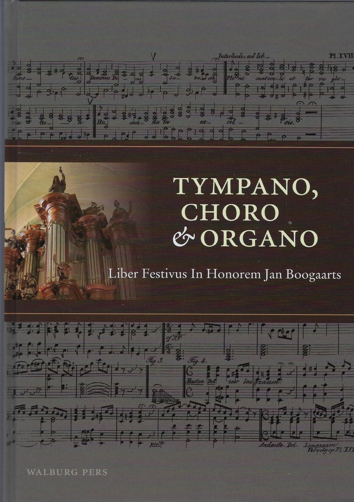 Omslag van Tympano Choro & Organo, tweedehands boek bij Boekhandel Bloks
