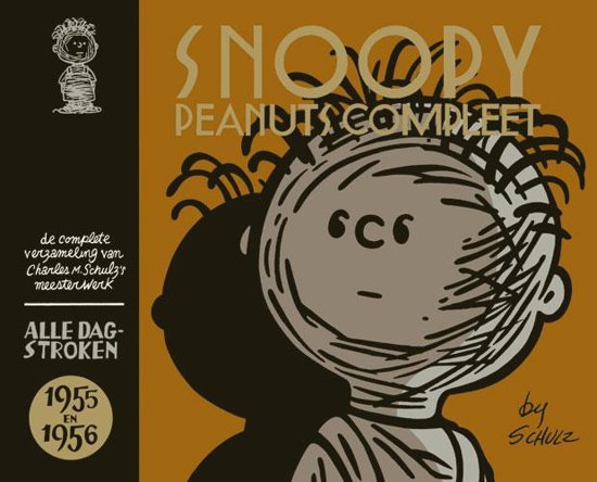 Omslag van Snoopy Peanuts Alle dagstroken 1955 - 1956, tweedehands boek bij Boekhandel Bloks