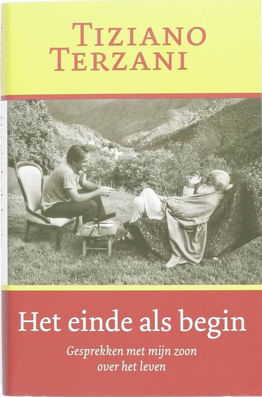 Omslag van Het einde als begin / gesprekken met mijn zoon over het leven, tweedehands boek bij Boekhandel Bloks