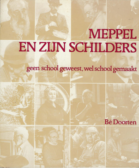 Omslag van Meppel en zijn schilders, tweedehands boek bij Boekhandel Bloks