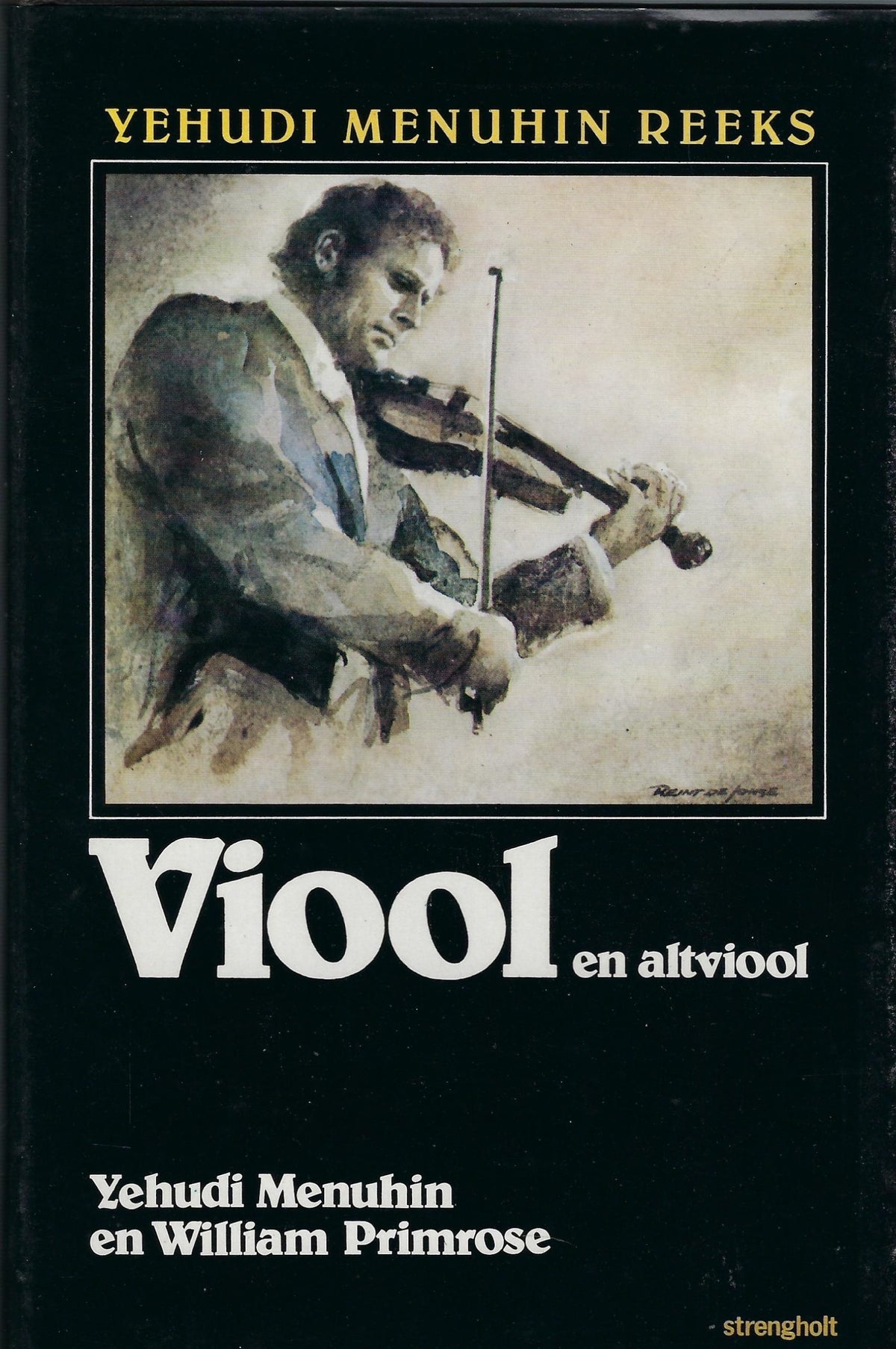 Omslag van Yehudi Menuhin reeks Viool en altviool, tweedehands boek bij Boekhandel Bloks