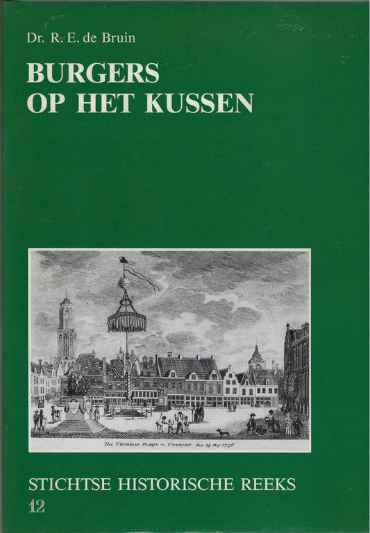 Omslag van Burgers op het kussen, tweedehands boek bij Boekhandel Bloks