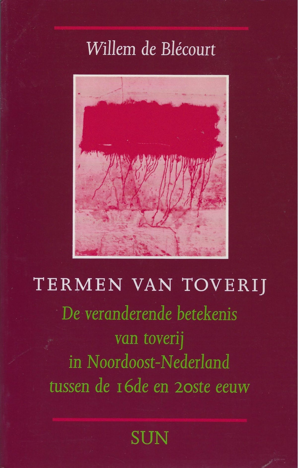 Omslag van Termen van toverij in Noordoost-Nederland, tweedehands boek bij Boekhandel Bloks