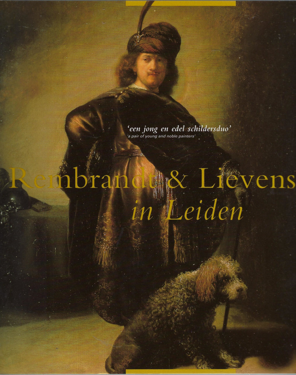 Omslag van Rembrandt & Lievens in Leiden, tweedehands boek bij Boekhandel Bloks