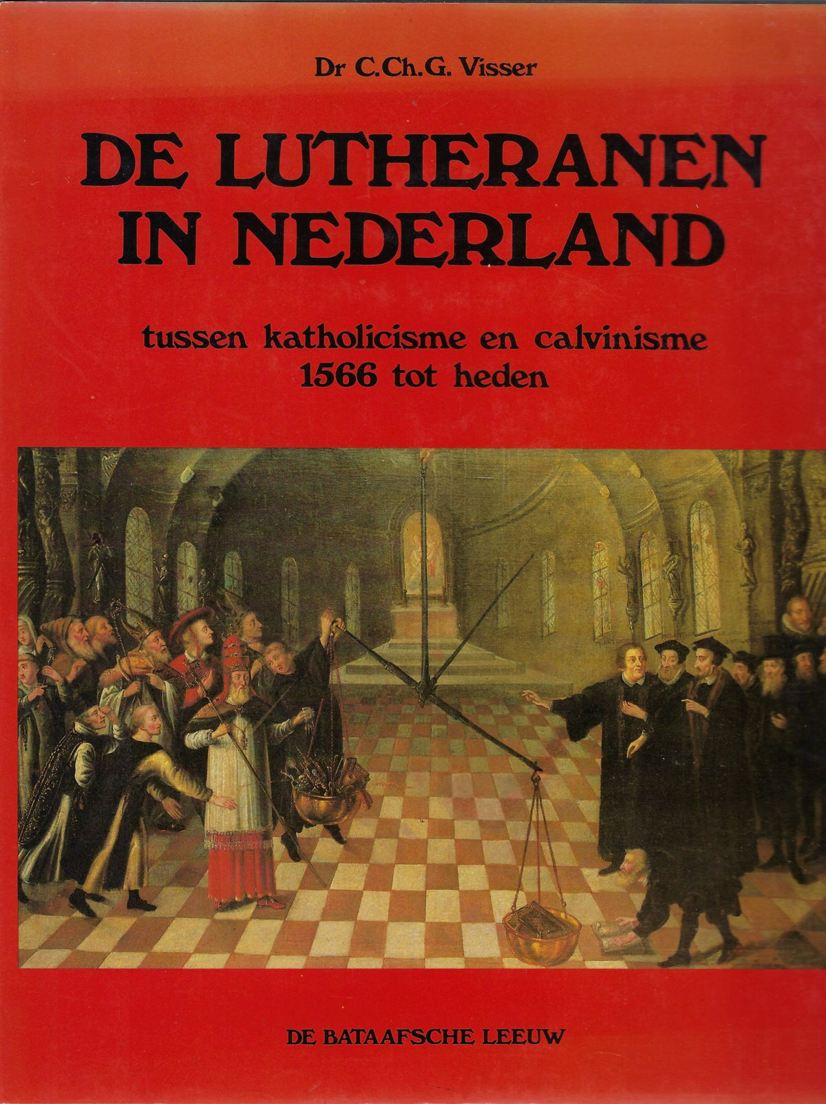 Omslag van Lutheranen in Nederland, tweedehands boek bij Boekhandel Bloks