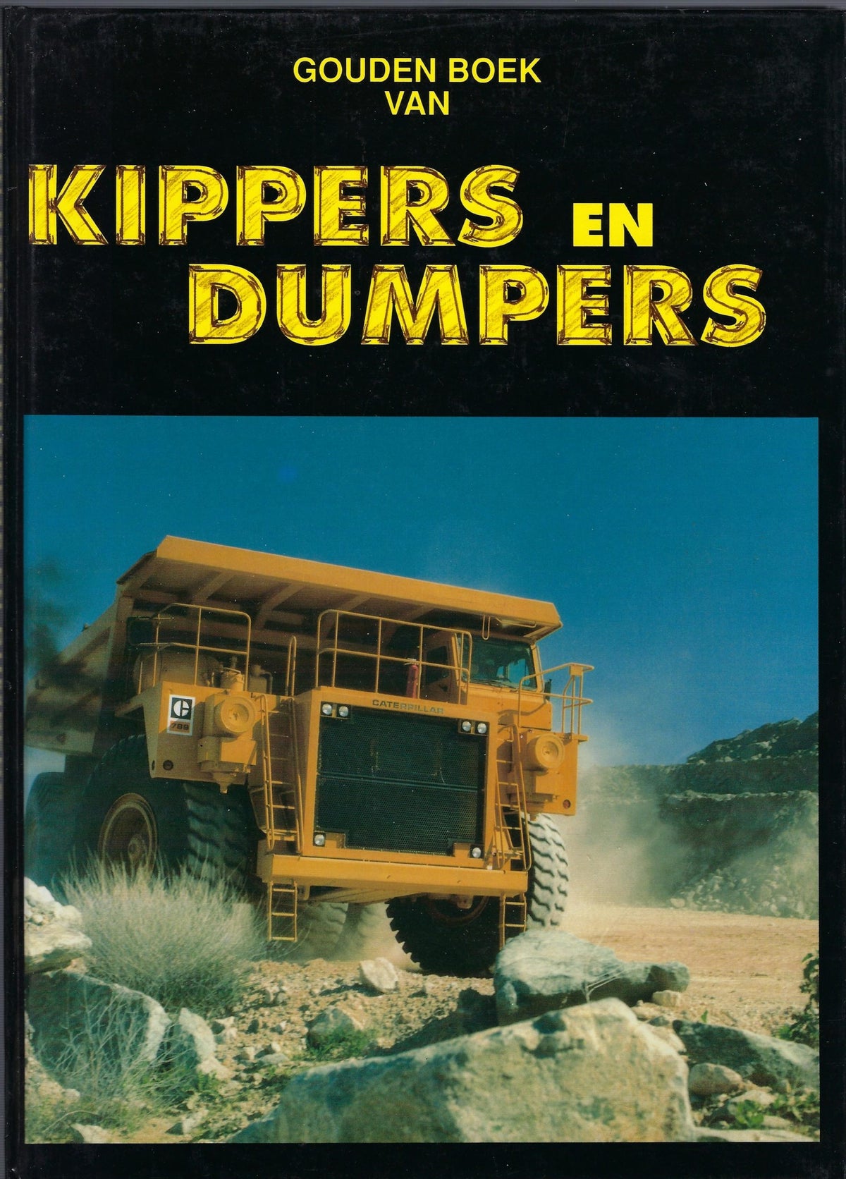 Omslag van Gouden boek van kippers en dumpers, tweedehands boek bij Boekhandel Bloks