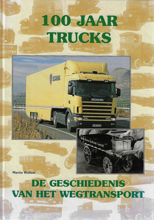 Omslag van 100 jaar trucks, tweedehands boek bij Boekhandel Bloks
