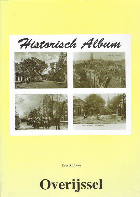 Omslag van Historisch album Overijssel, tweedehands boek bij Boekhandel Bloks