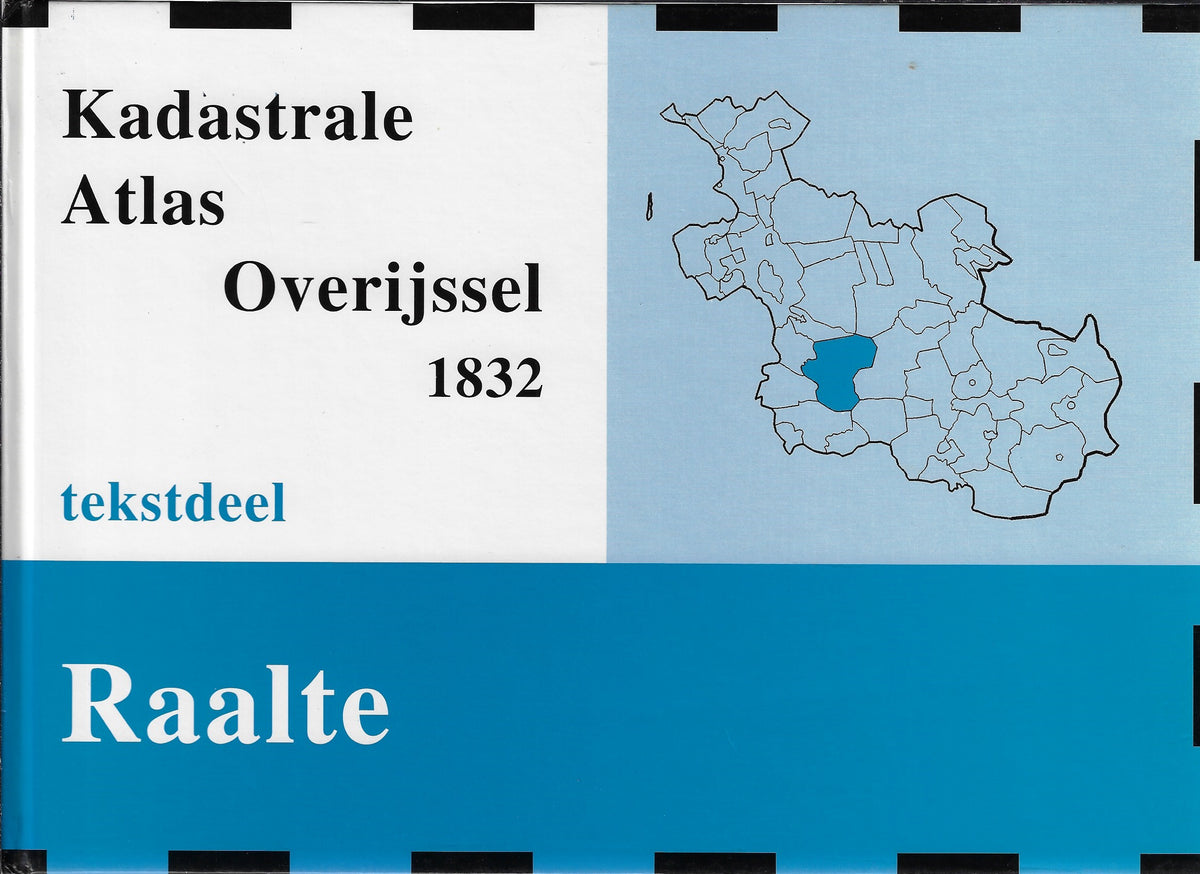 Omslag van Kadastrale Atlas Overijssel 1832 Raalte / III + Kaartenboek, tweedehands boek bij Boekhandel Bloks