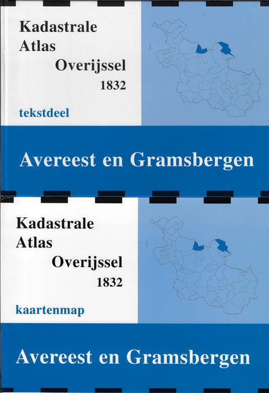 Omslag van Avereest en Gramsbergen IX + kaartenmap, tweedehands boek bij Boekhandel Bloks