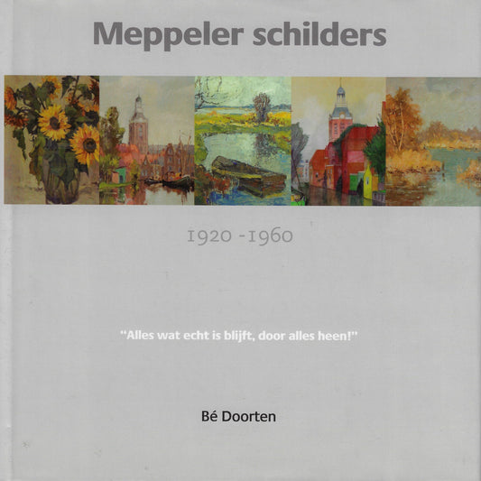 Omslag van Meppeler schilders 1920-1960, tweedehands boek bij Boekhandel Bloks