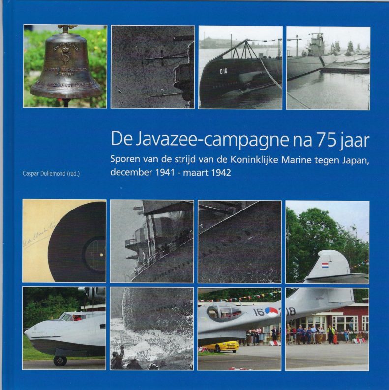 Omslag van De Javazee-campagne na 75 jaar, tweedehands boek bij Boekhandel Bloks