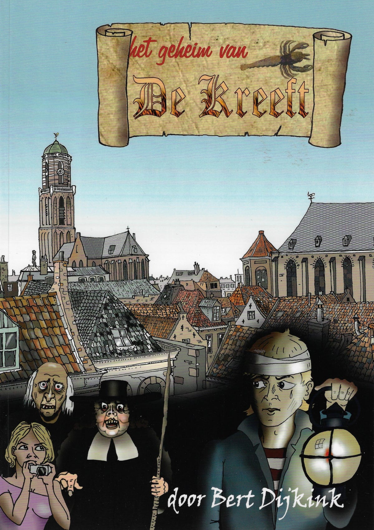 Omslag van Het geheim van de kreeft, tweedehands boek bij Boekhandel Bloks