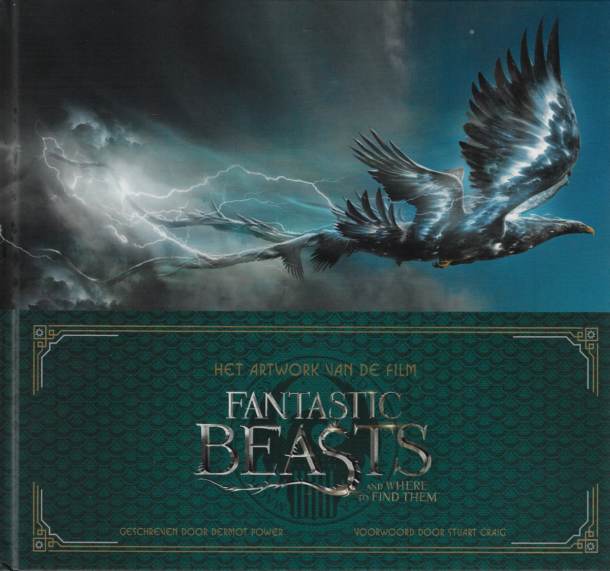Omslag van Fantastic Beasts and where to find them / het artwork van de film, tweedehands boek bij Boekhandel Bloks