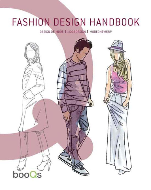 Omslag van Fashion Design Handbook, tweedehands boek bij Boekhandel Bloks