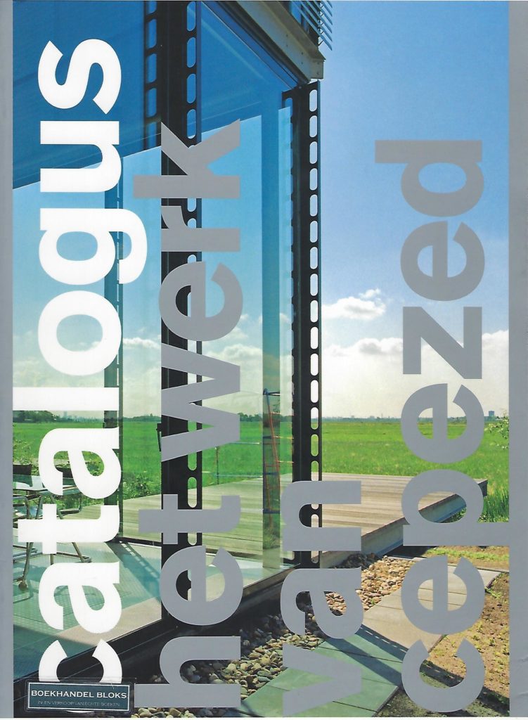 Omslag van Catalogue the work of Cepezed, tweedehands boek bij Boekhandel Bloks