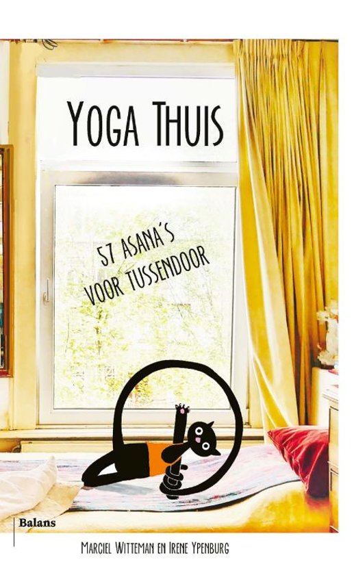 Omslag van Yoga thuis / 57 asana's voor tussendoor, tweedehands boek bij Boekhandel Bloks