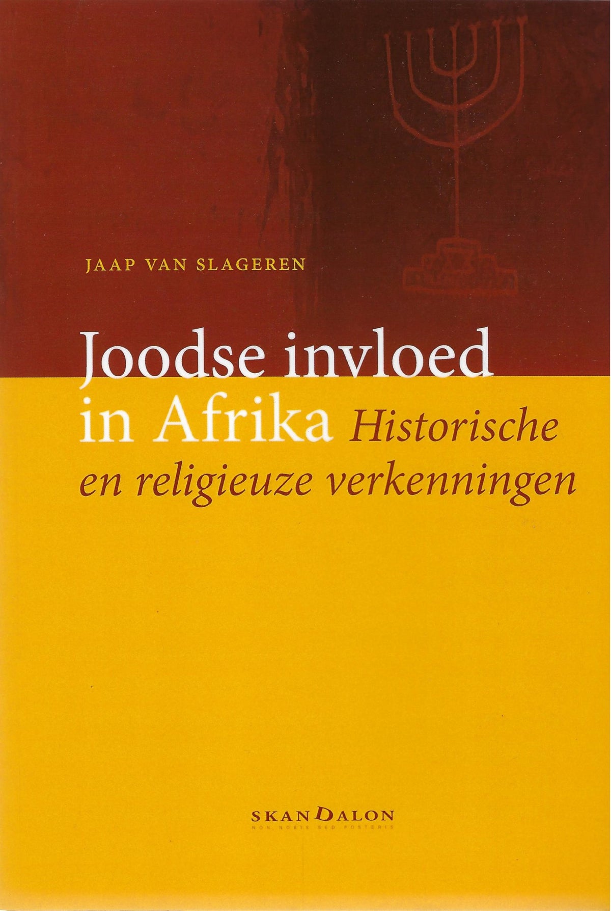 Omslag van Joodse invloed in Afrika / historische en religieuze verkenningen, tweedehands boek bij Boekhandel Bloks