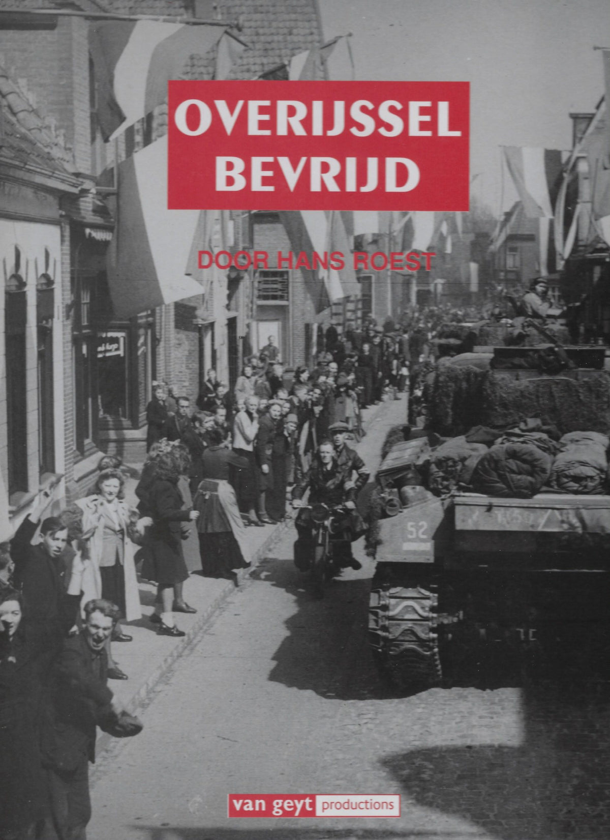 Omslag van Overijssel bevrijd, tweedehands boek bij Boekhandel Bloks